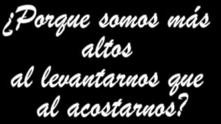 Por qué somos más altos al levantarnos que al acostarnos