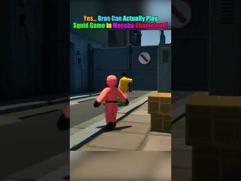 Yes... Bros Can Actually Play Squid Game in Meccha Chameleon! #MecchaChameleon