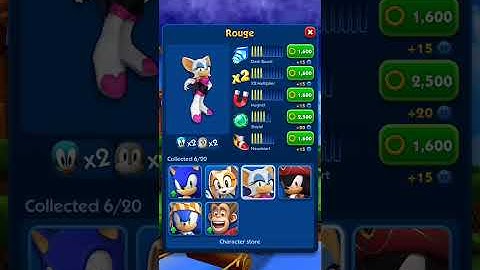sonic dash game level up×15 with rough character  2021