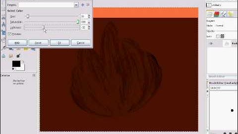 making a background with gimp 2 tutorial