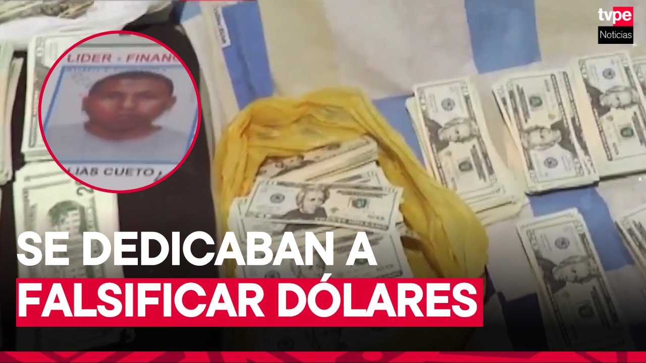 SMP: PNP incauta cientos de billetes falsos e insumos para su elaboración