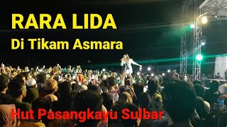 Rara Lida - Ditikam Asmara || Lagu kedua di Acara Penutupan HUT Pasangkayu Sulbar
