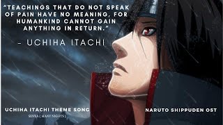 Naruto Shippuden Soundtrack - Senya | Original Itachi's Theme song | Guitar Cover | Shantanu Kokane