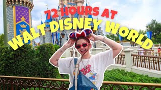 How much of WALT DISNEY WORLD can you see in 3 days?!