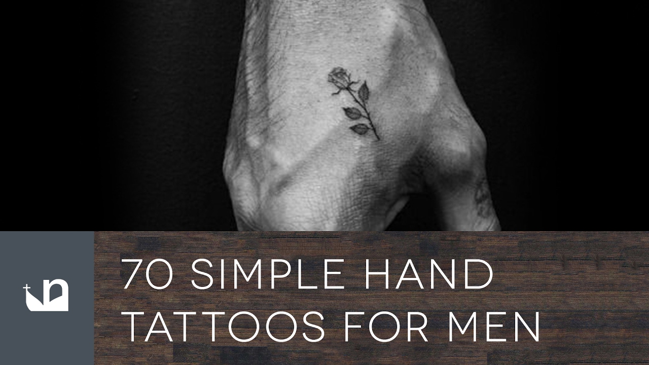 Simple Hand Simple Tattoo Designs For Men