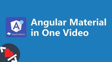 Angular Material Tutorial in One Video