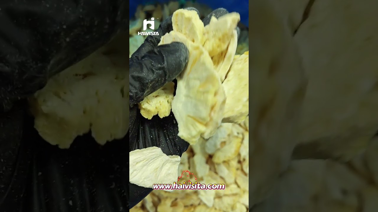 Freeze-dried pineapples🍍