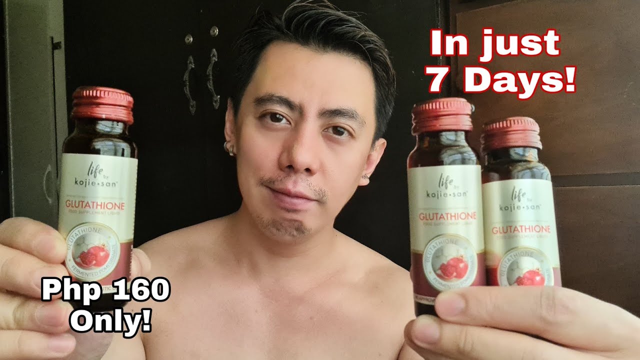 5 TIPS HOW TO CORRECTLY USE KOJIE SAN WHITENING GLUTATHIONE DRINK W/ VITAMIN C ASCORBIC ACID REVIEW