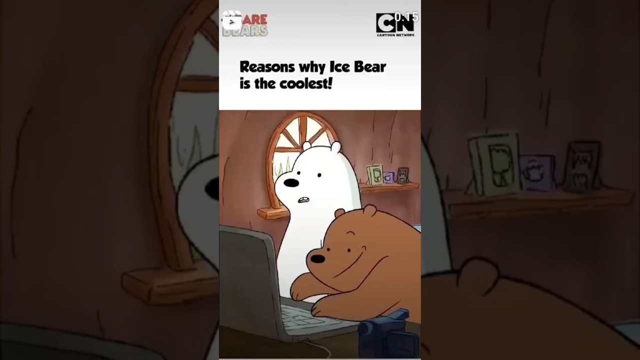 Reason why ice bear is the cool🐼 cartoon 