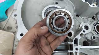 UC model engine men barring fitting Bullet mein Crank bearing kaise change Karen screenshot 3