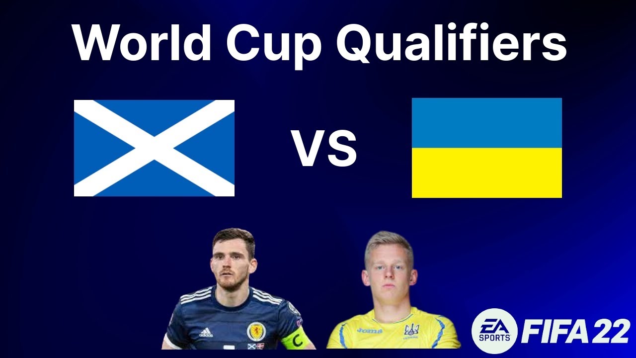 Scotland vs Ukraine - FIFA World Cup European Qualifiers - FIFA 22 Full Match Gameplay