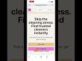 How to find cleaners and cleaning jobs
