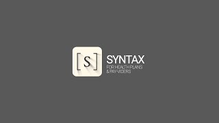 Rachael Jones - Syntax CEO Talks about how Syntax works for Plans and Pay-viders