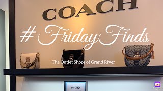 #FridayFinds @The Outlet Shops of Grand River
