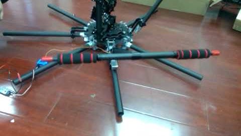 Carbon fiber retracts landing gear for DJi S800/S800 EVO