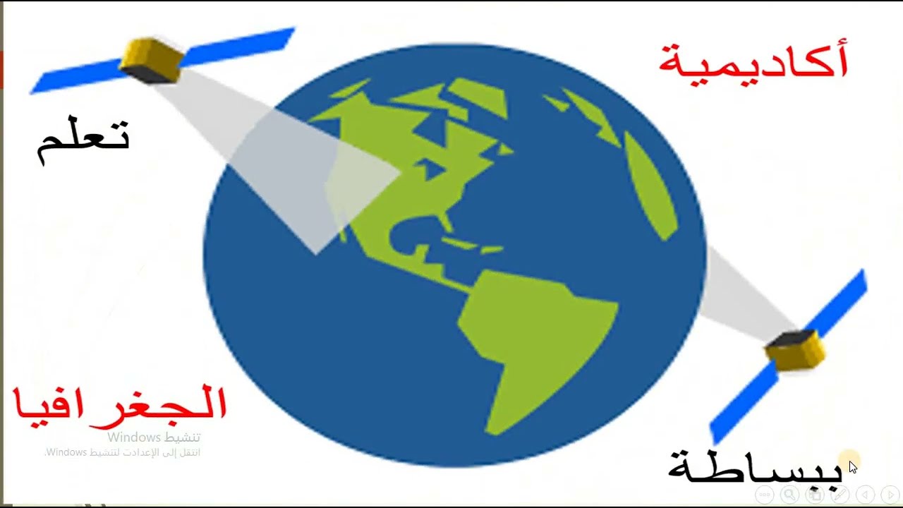 البيانات في نظم المعلومات الجغرافية