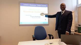 Level 3 A1 Assessor TAQA Course, Vocational and Competence Cava course. Workplace & OFQUAL approved.