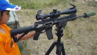 Friday at the Range.  Take your Son to the Range Day.  POF P-308, Dead Air Sandman L