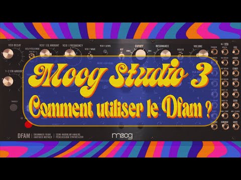 Comment utiliser le Moog DFAM ? [Moog Studio 3 - tuto FR]