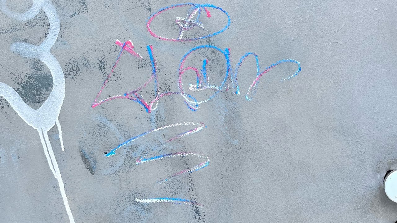 Glow Graffiti tagging Mission 1 YouTube