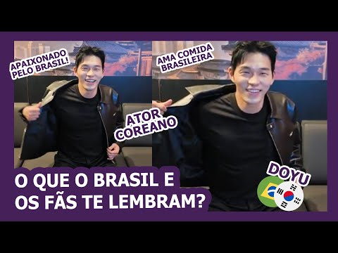 Ator coreano DoYu revela o que pensa do Brasil, dos fãs, K-dramas e mais