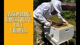 Assembling Langstroth Hive Frames ~ Homestead Corner
