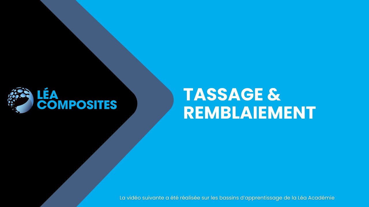 TUTO - TASSAGE ET REMBLAIEMENT
