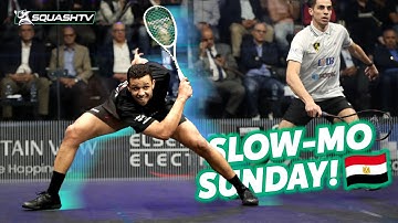 NOTHING BUT TRICKSHOTS! 🎯 | Asal vs Farag in Slow Motion | 4k Slow Mo Sunday 🎥🇪🇬