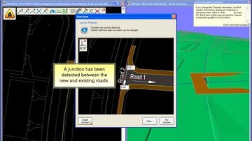 Junctioning to Existing Road