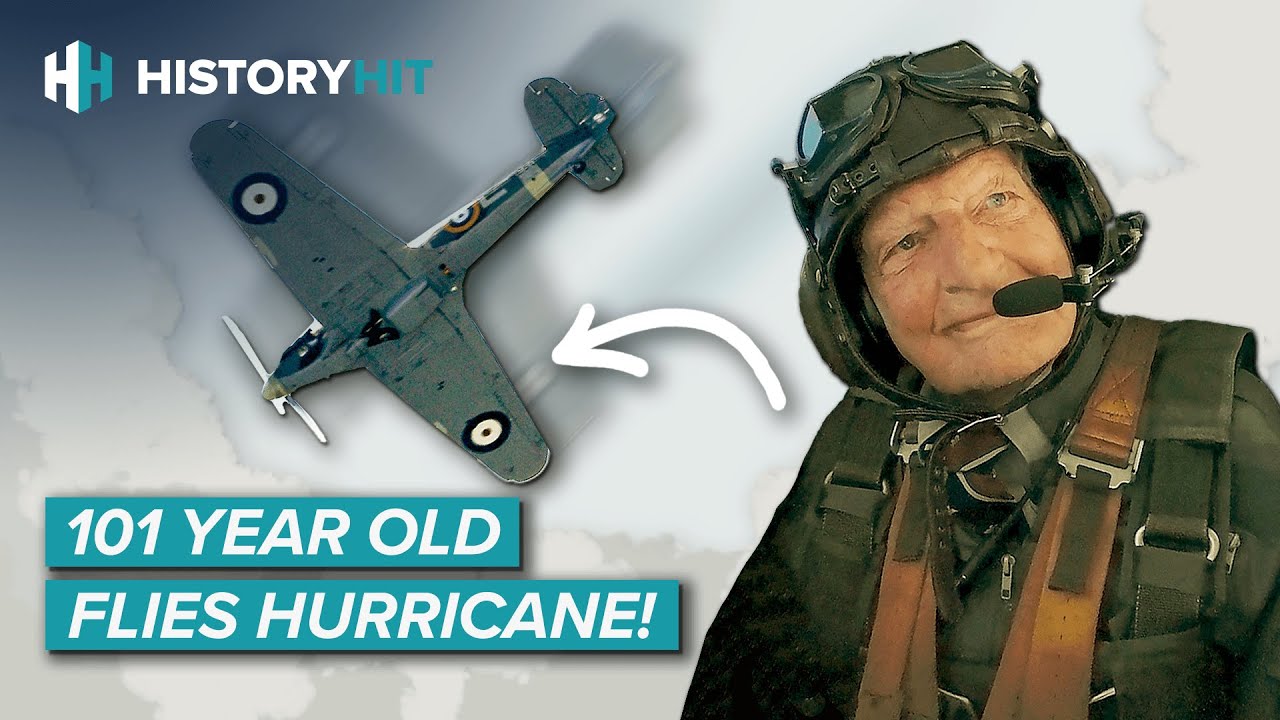 Documentary backdrop image for 101-Year-Old Veteran Loops Legendary WW2 Aircraft (2023)