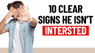 10 Signs A Guy Isn't Interested In You But Is Hiding It