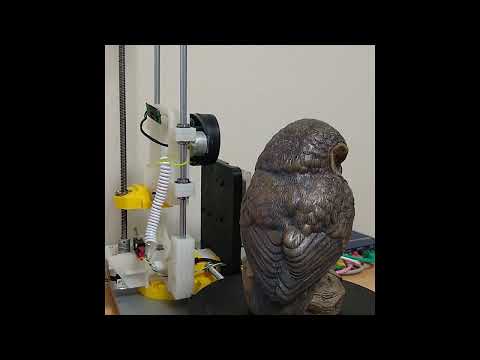 raspberry pi 3d lidar object scanner