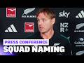 All Blacks Squad for Northern Tour Revealed! | Press Conference