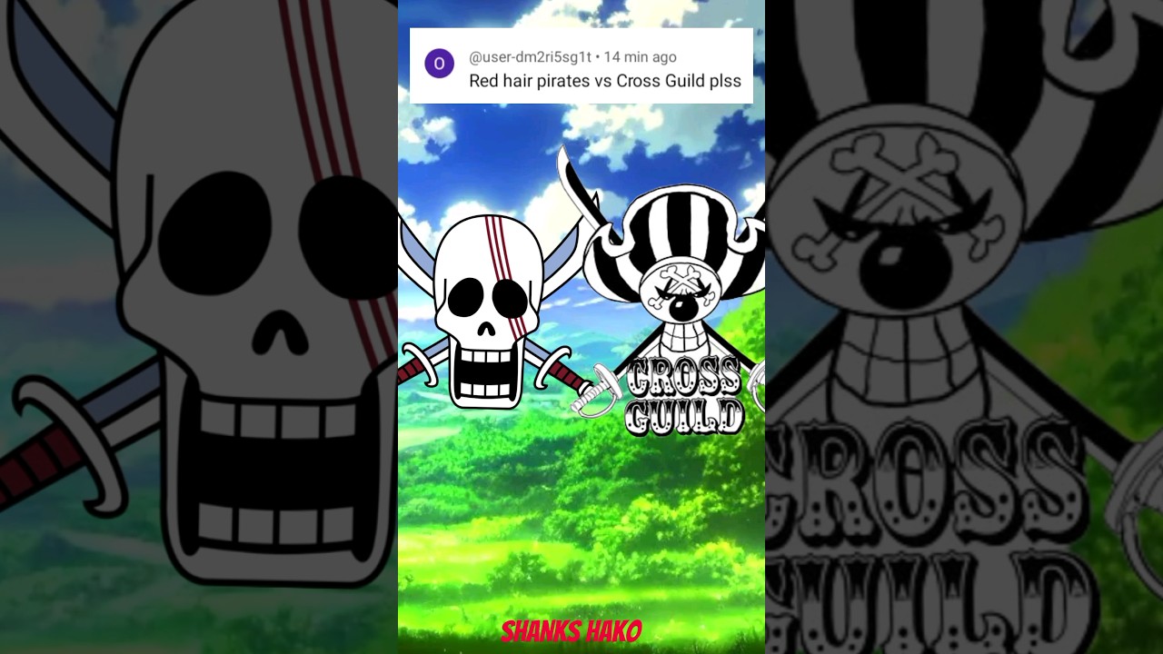 Red Hair Pirates vs Cross Guild || 