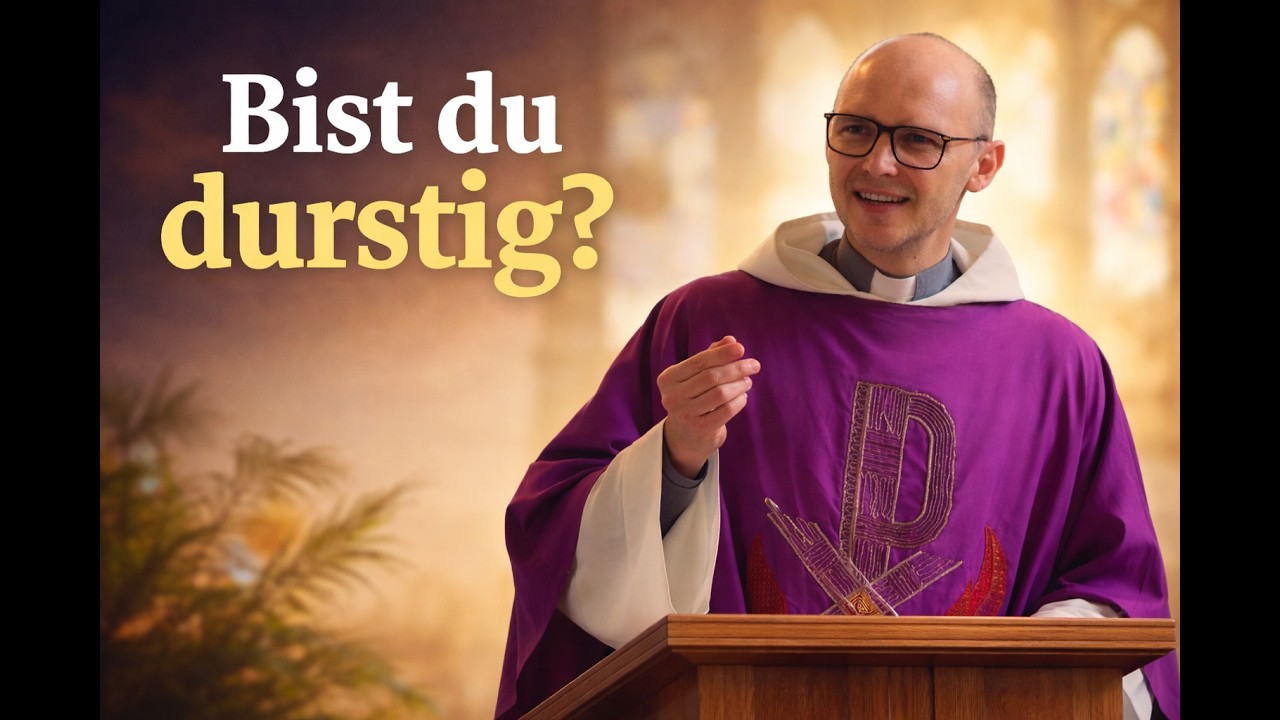 Wie Gott unseren Durst stillen kann - Nimedu - Predigt Pfarrvikar Martin Siodmok