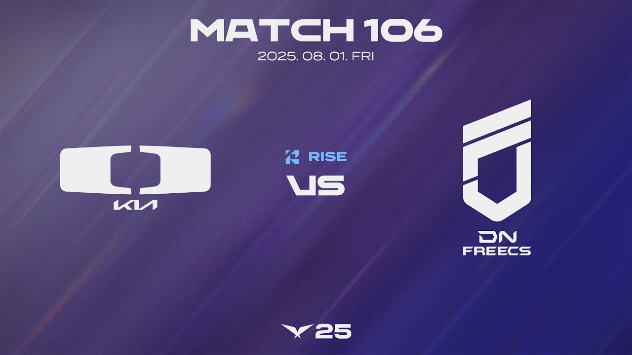 DK vs DNF | Match 106 Highlights | 08.01 | 2025 LCK