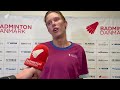 Jakob Houe er klar til semifinalen ved VICTOR DM