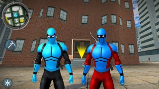 Blue Ninja SuperHero Game Mafia City #1 Android Gameplay screenshot 1