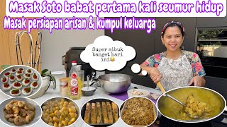 Download Lagu MASAK SOTO BABAT PERTAMA KALI SEUMUR HIDUP || MASAK PERSIAPAN ARISAN \u0026 KUMPUL KELUARGA MP3 Download Lagu MASAK SOTO BABAT PERTAMA KALI SEUMUR HIDUP || MASAK PERSIAPAN ARISAN \u0026 KUMPUL KELUARGA MP3