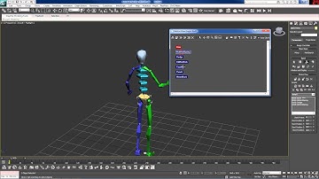 3DS Max Biped Motion Capture Tutorial  - Part 3