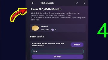 Earn $7,450/Month | Tapswap Code | Earn $7,450/Month with Notion Templates: My Complete Tutorial