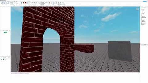 using negates and unions to create arches - roblox studio tutorial