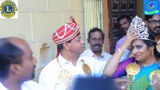 for the welcome @ felicitation of DISTRICT GOVERNOR 306B1 srilanka LION P.MAHENDRAN PMJF