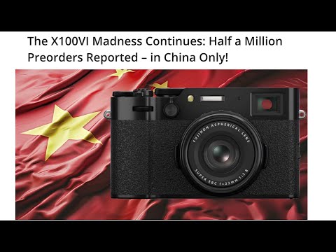 Photography cameras ain't dead: Fujifilm X100VI made over a million preorders!