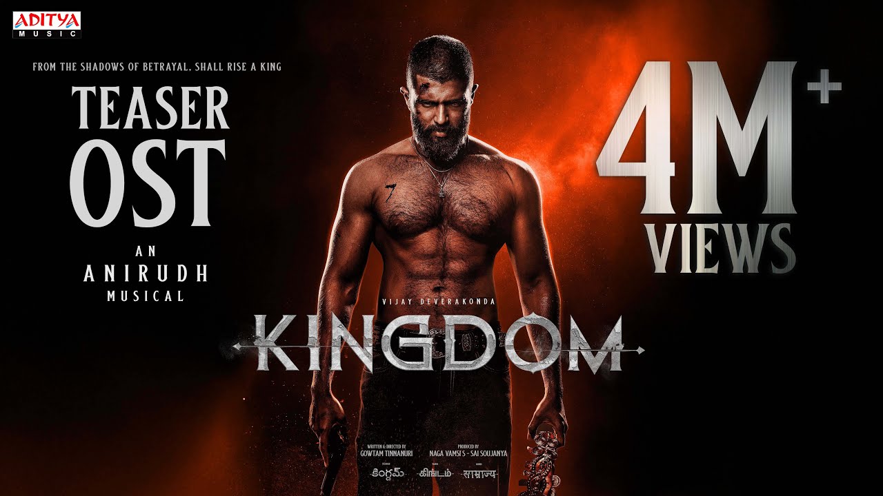 Kingdom Teaser (Original Sound Track)| Vijay Deverakonda | Gowtam Tinnanuri | Anirudh Ravichander