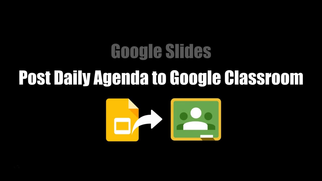 Google Slides Daily Agenda Youtube