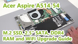 Acer Aspire 5 A514-54 - M.2 SSD, 2.5