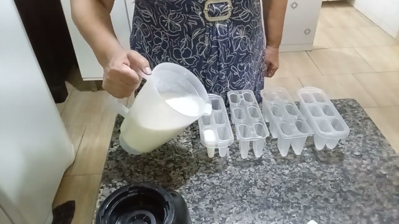 Picolé  de coco cremoso 