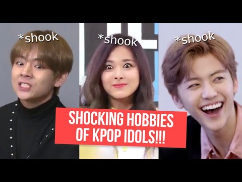 Idols' Weird HOBBIES That Gonna Make You SHOOK