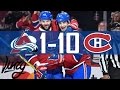 Canadiens vs Avalanche | 10-1 | Highlights | Dec. 10, 2016 [HD]